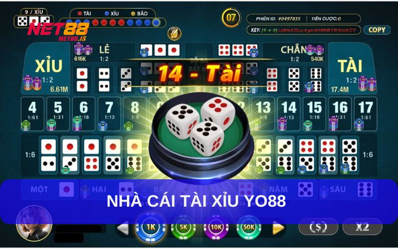 Nhà cái tài xỉu Yo88 hấp dẫn